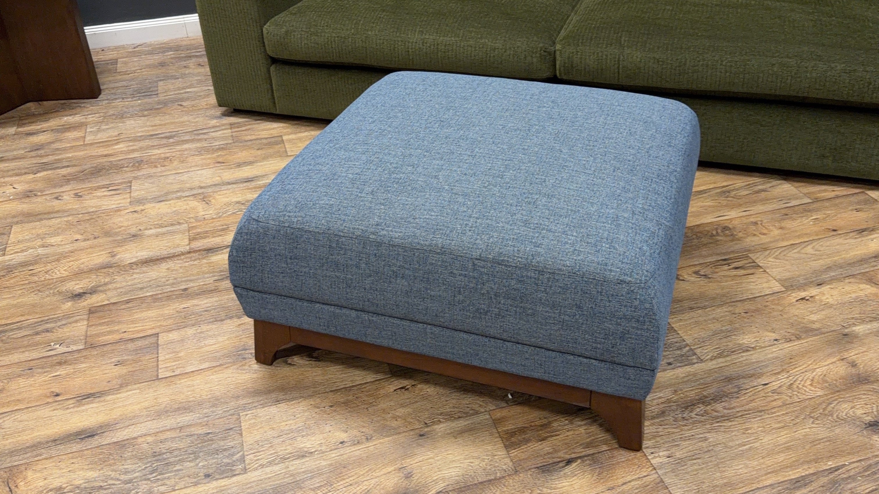 Ceni 35” Ottoman — Denim Blue (Article)