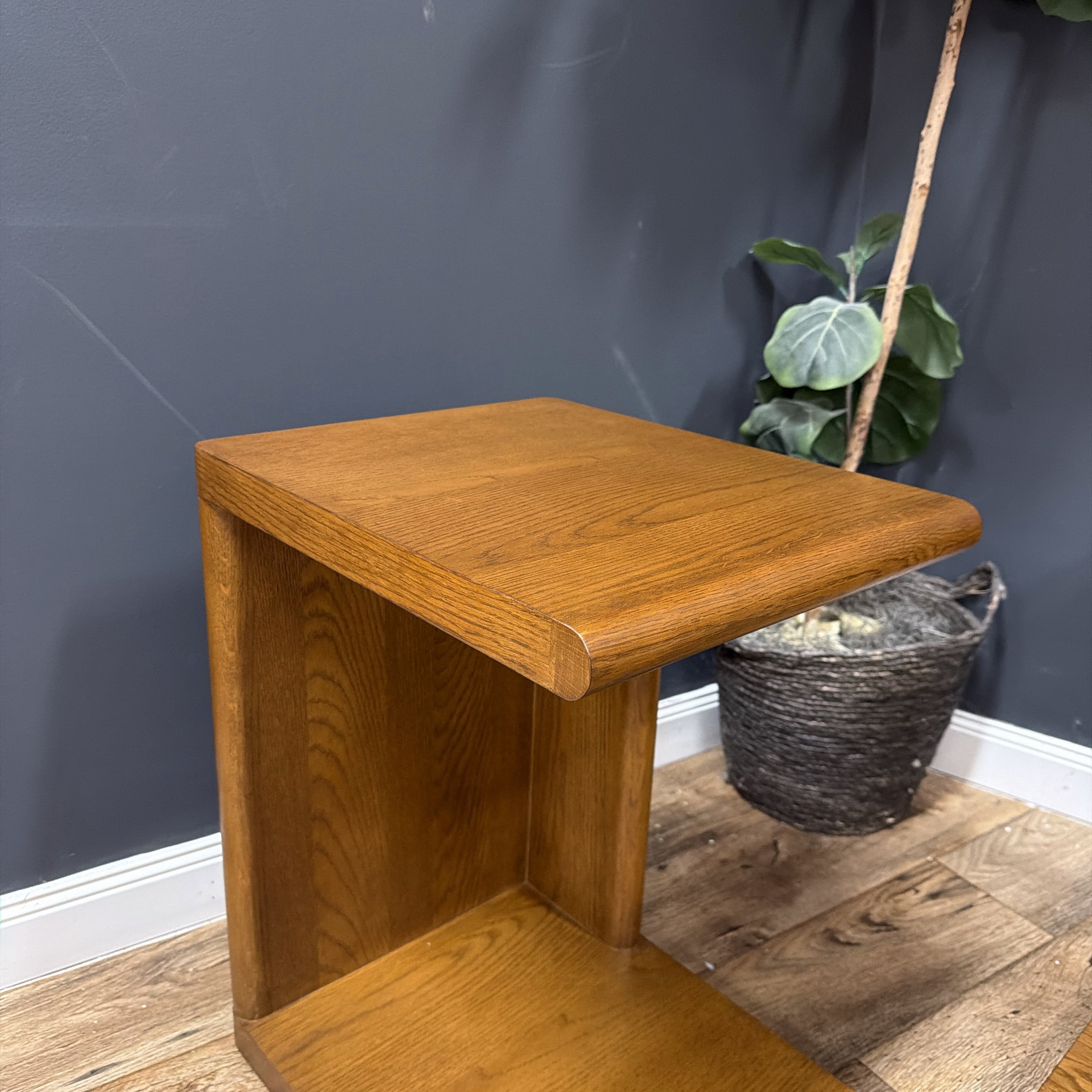 Article - Torme C Side Table - Smoked Oak - Set of 2