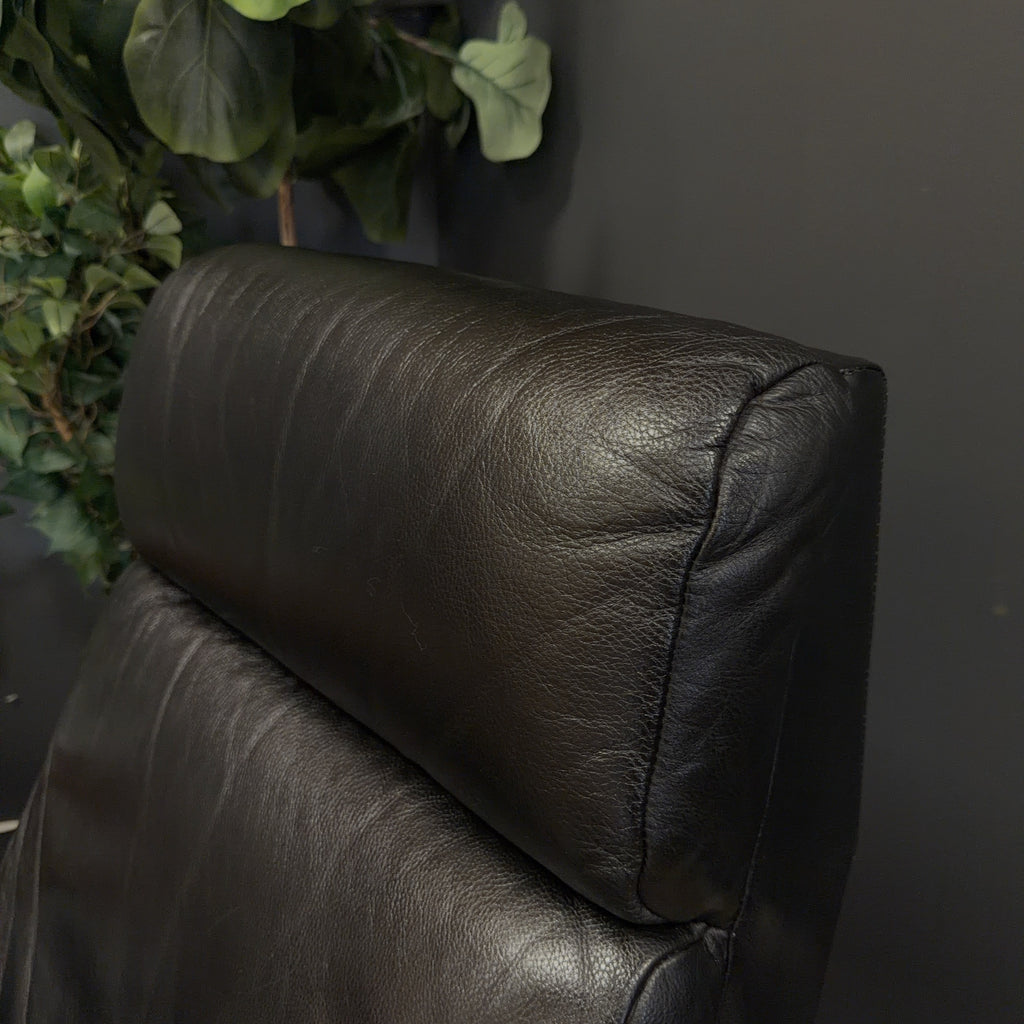 West Elm - Spencer Wood-Framed Leather Recliner - price by ea. 2 available