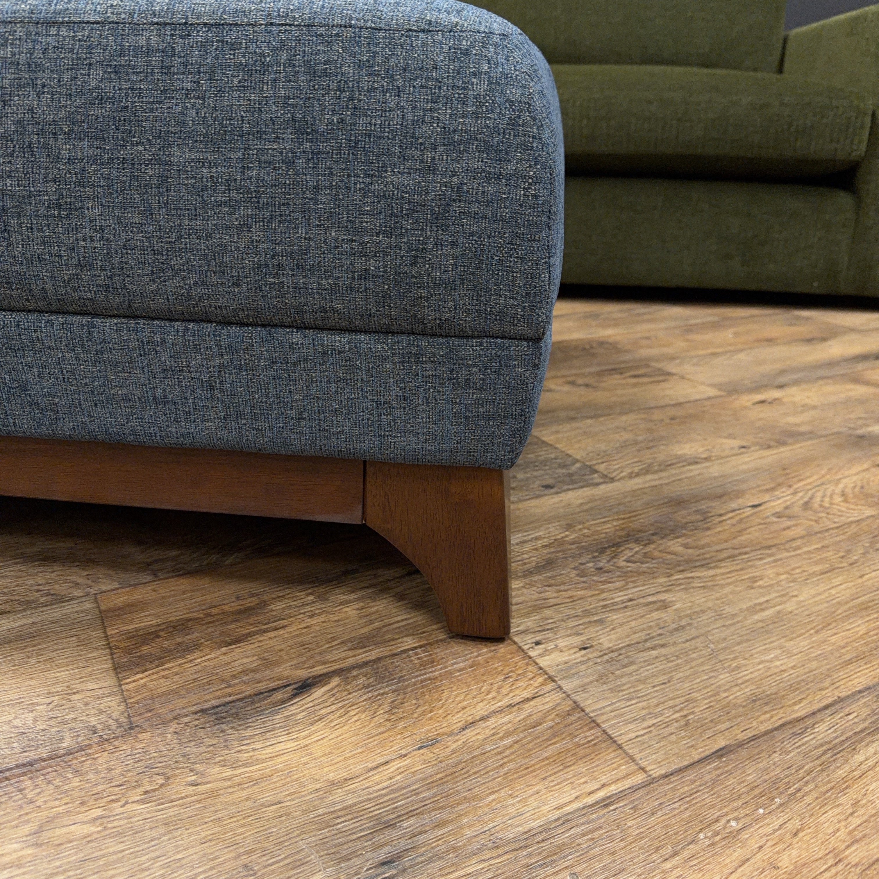 Ceni 35” Ottoman — Denim Blue (Article)