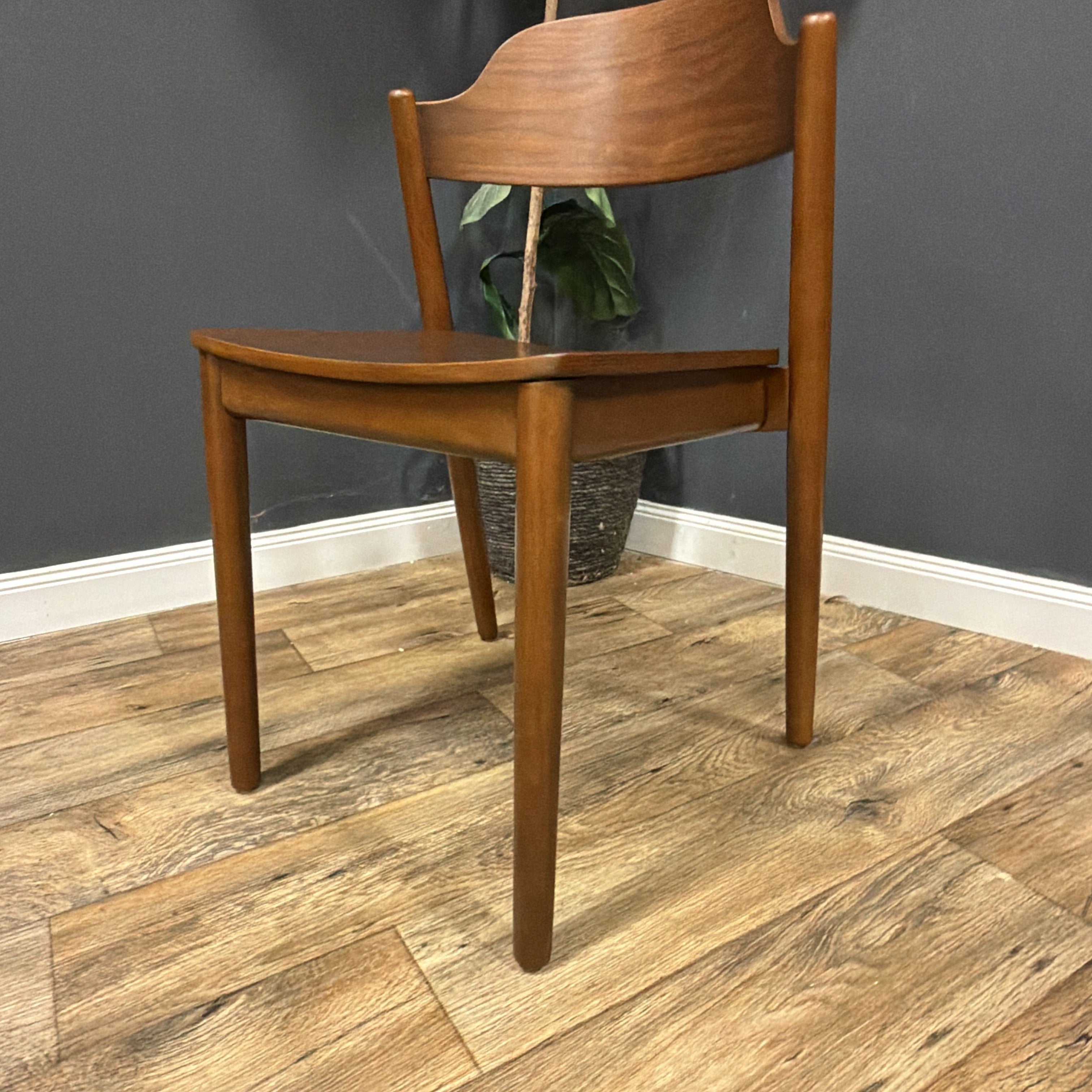 Article Sylvo Stackable Dining Chair - Walnut set of 12
