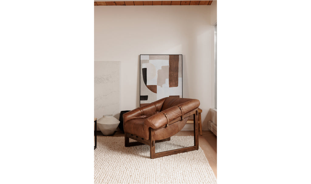 Bellos Accent Chair Open Road Brown
