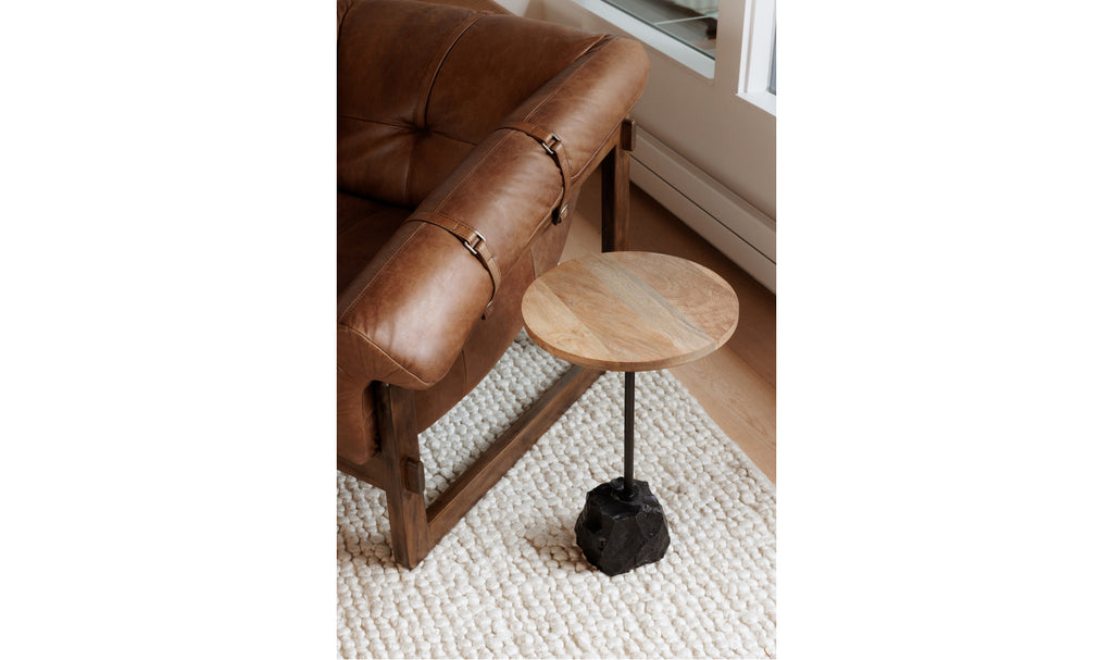 Bellos Accent Chair Open Road Brown