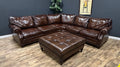 Bernhardt Leather Sectional Sofa