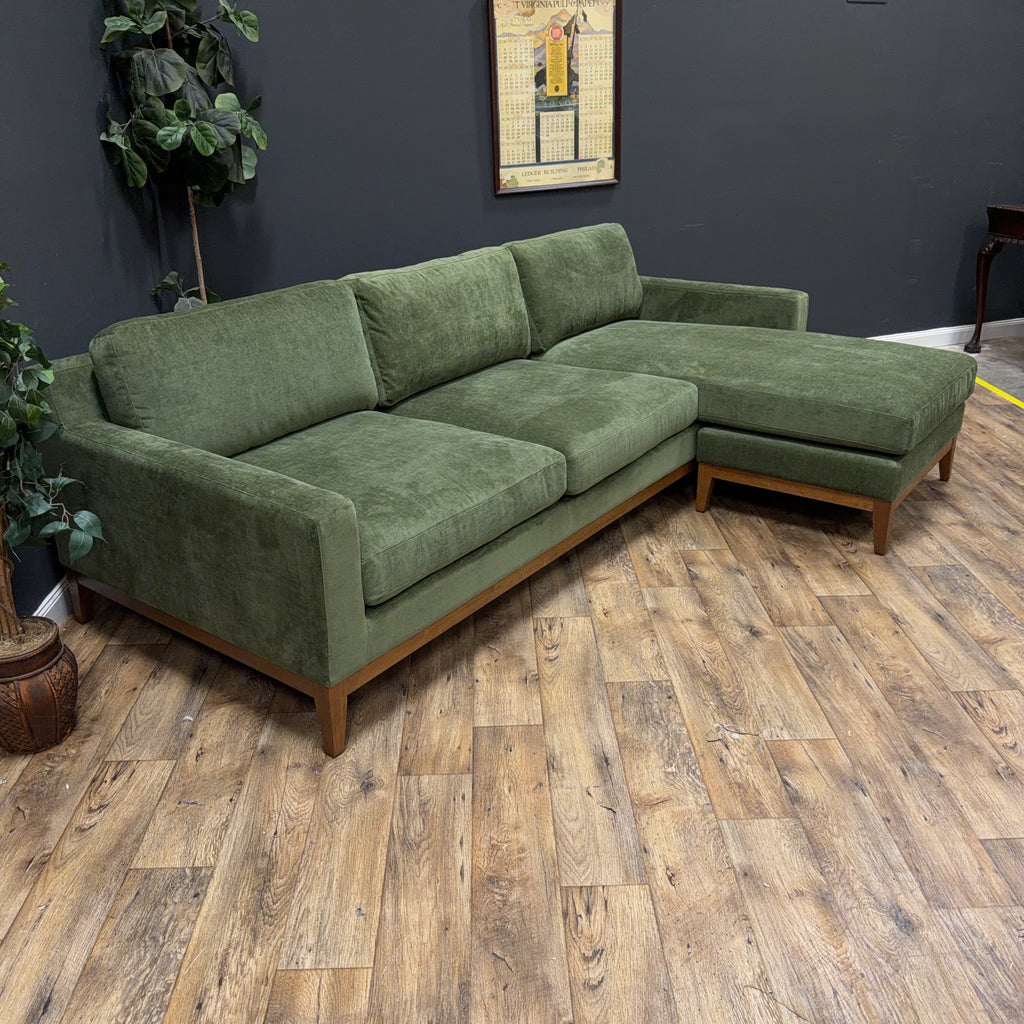 Poly & Bark - Zyon 105.5" Reversible Chaise Sectional Sofa