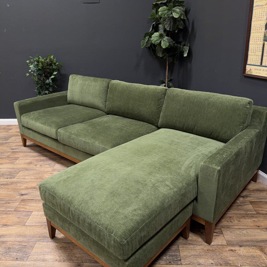 Poly & Bark - Zyon 105.5" Reversible Chaise Sectional Sofa