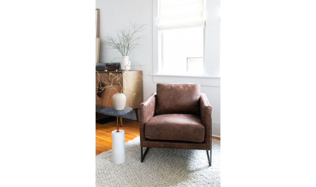Luxley Club Chair Brown