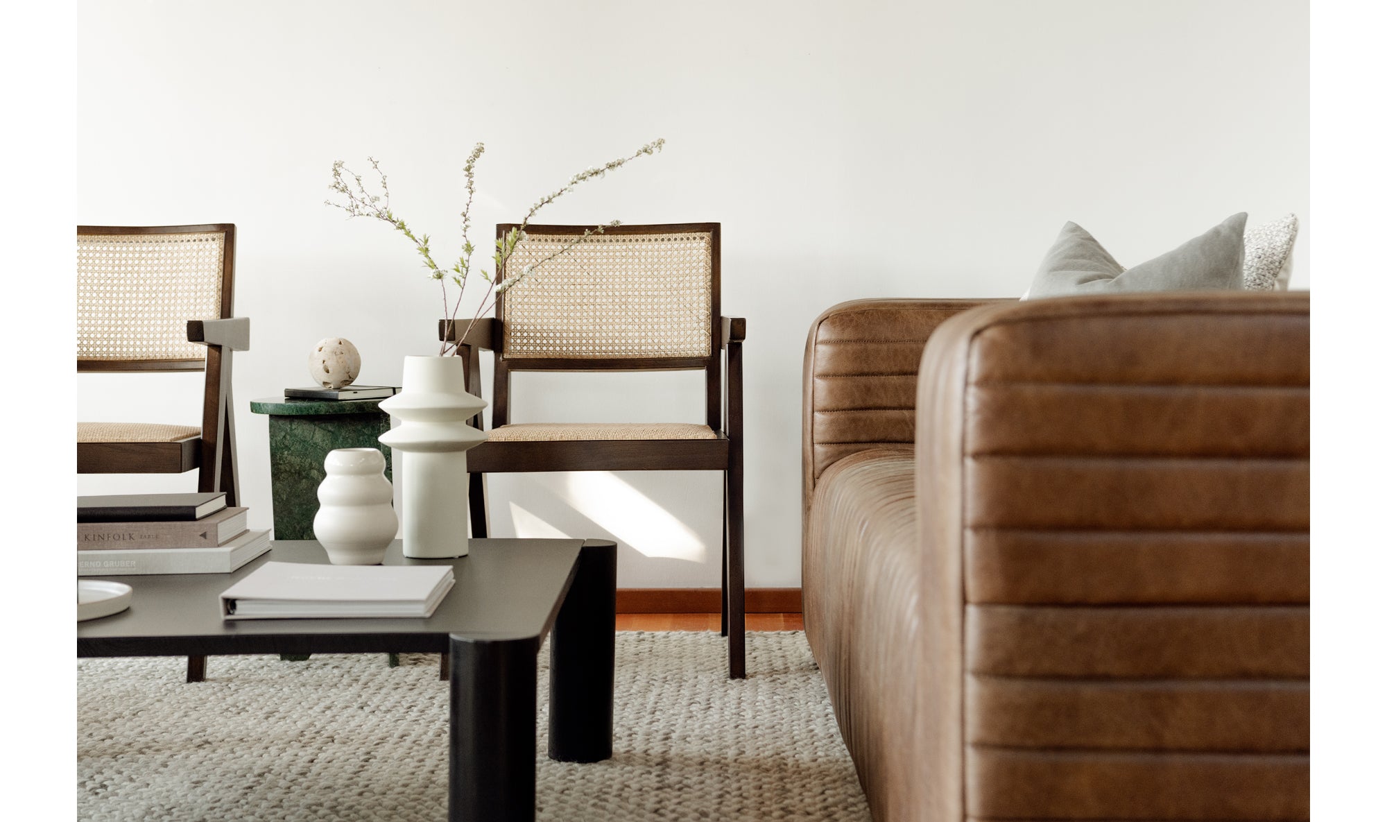 Castle Sofa Light Brown