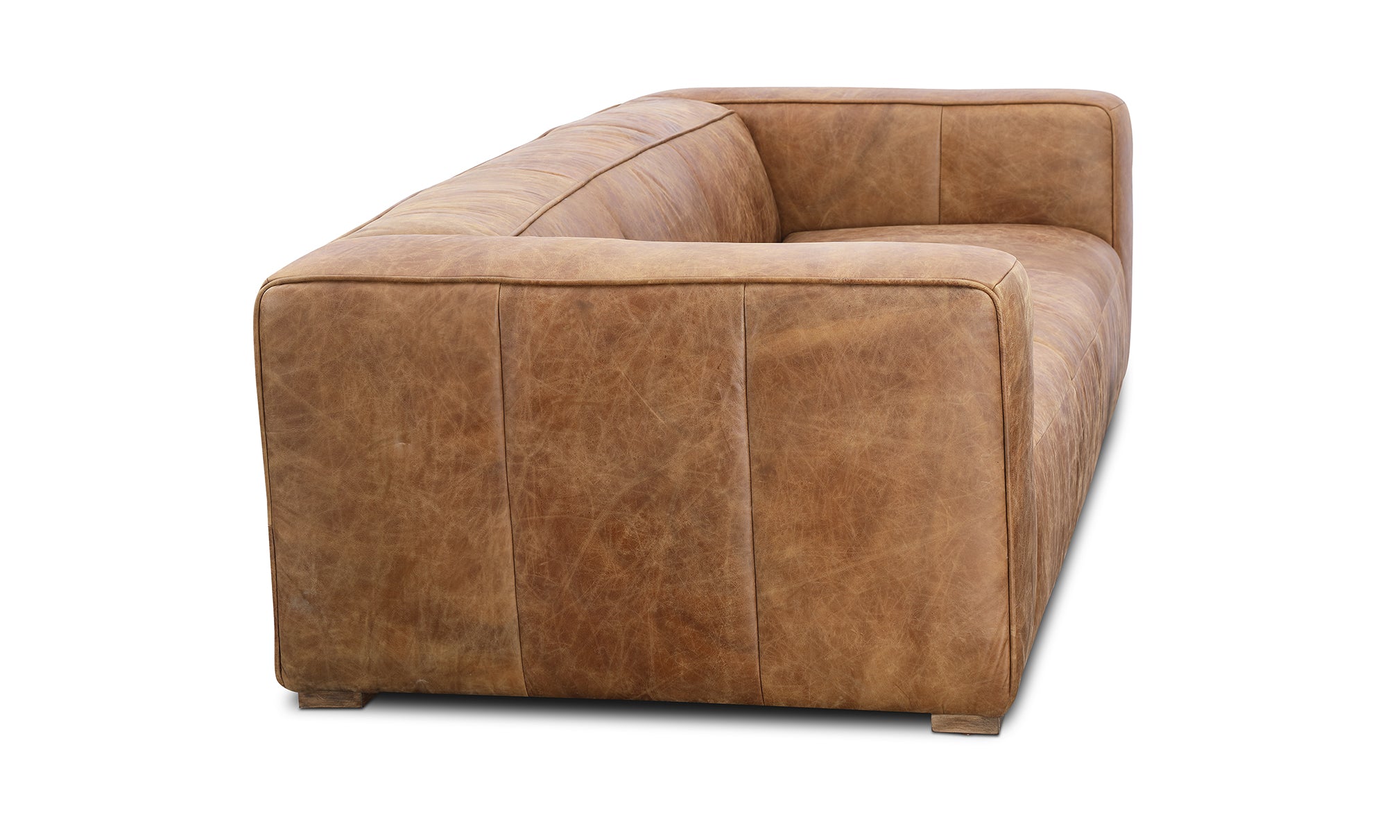Bolton Sofa Open Road Brown Leather