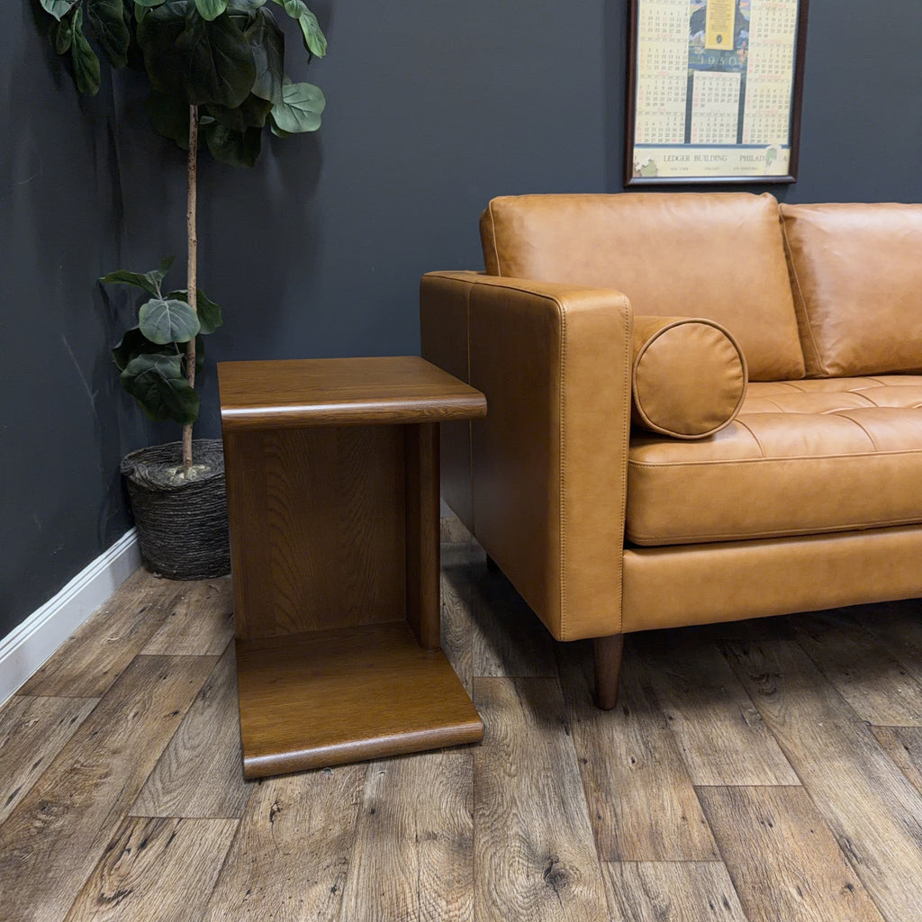 Article - Torme C Side Table - Smoked Oak - Set of 2