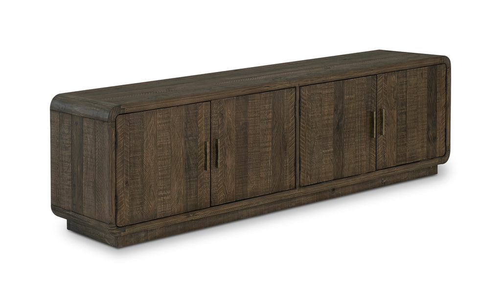 Monterey Media Cabinet Aged Brown