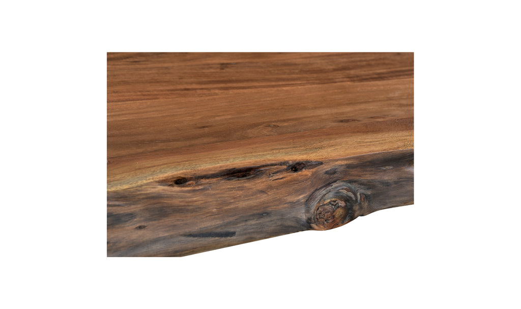 Bent Console Table Brown