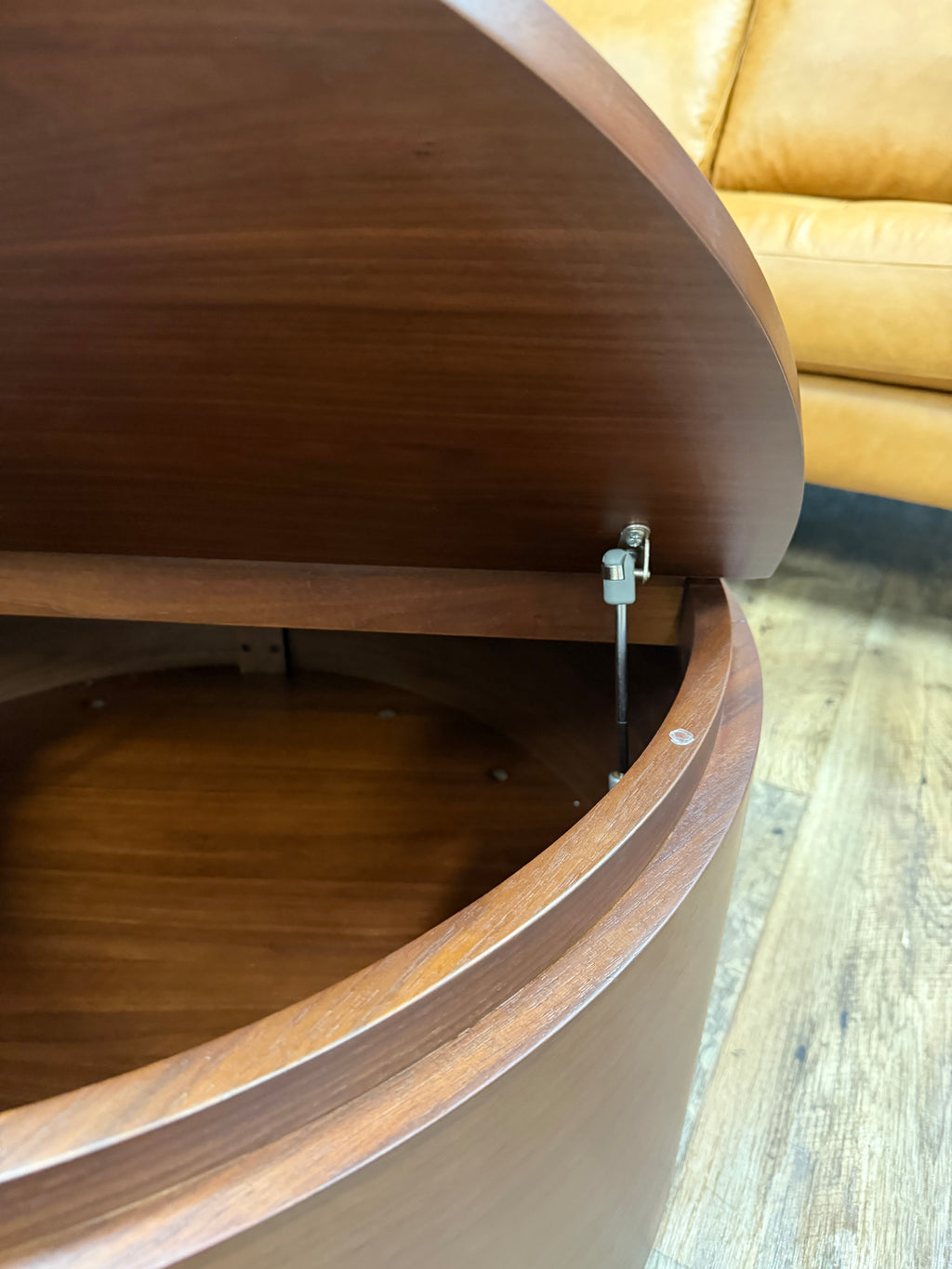Article - Maren 32" Storage Coffee Table- Walnut