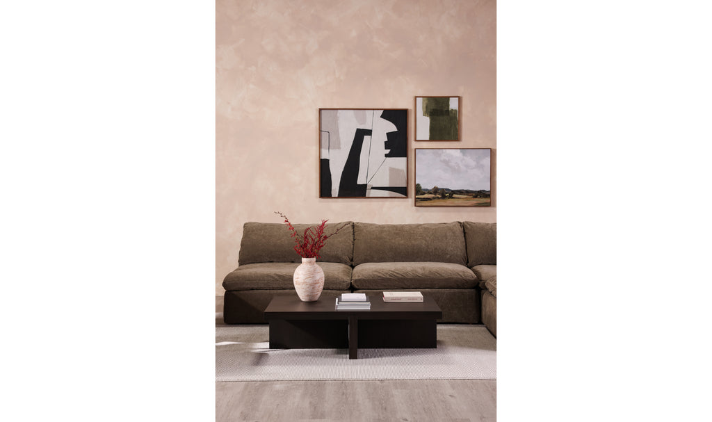 Folke Rectangular Coffee Table Dark Brown