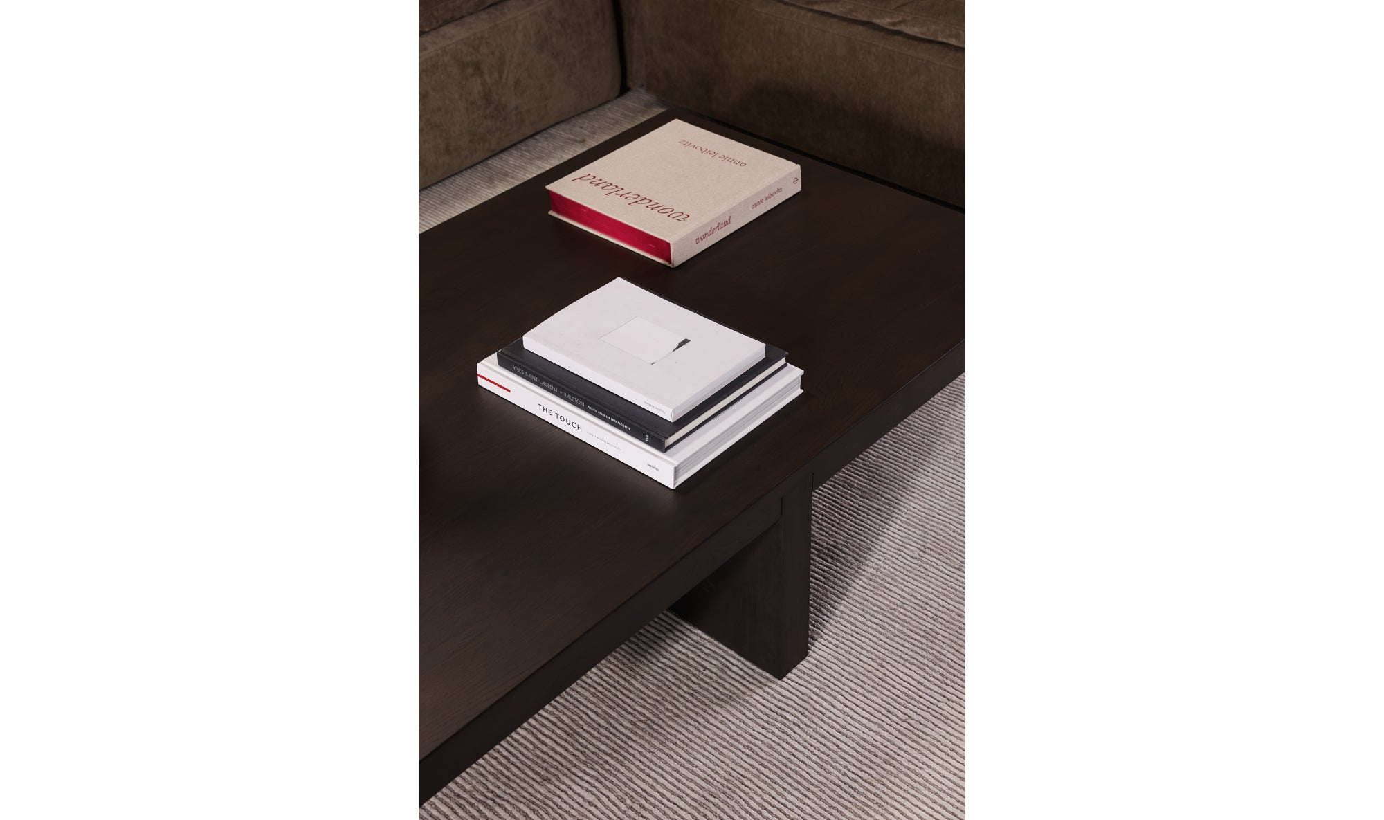 Folke Rectangular Coffee Table Dark Brown
