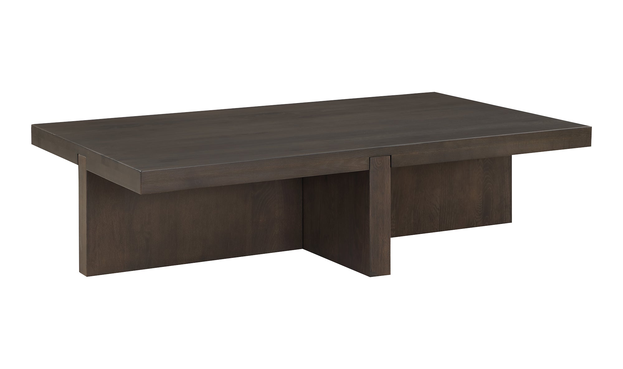 Folke Rectangular Coffee Table Dark Brown