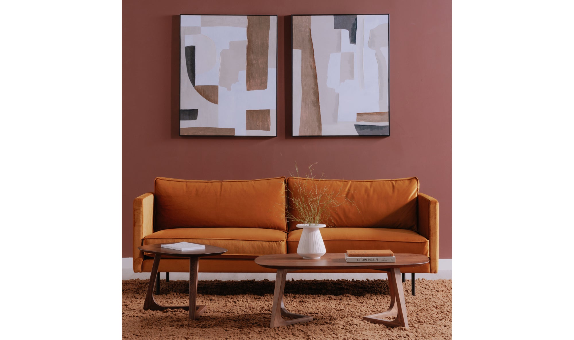 Godenza End Table Brown