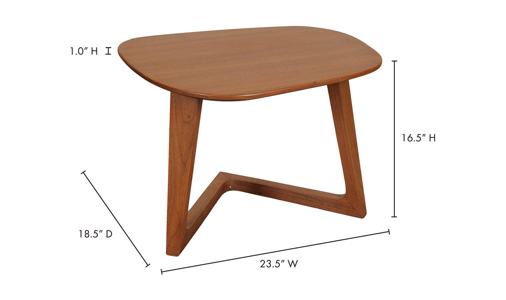 Godenza End Table Brown