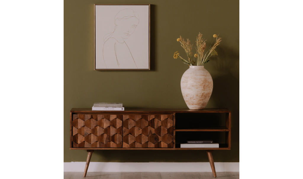 O 2 Tv Cabinet Natural