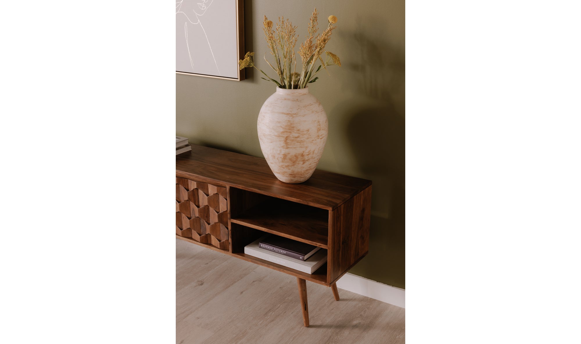 O 2 Tv Cabinet Natural