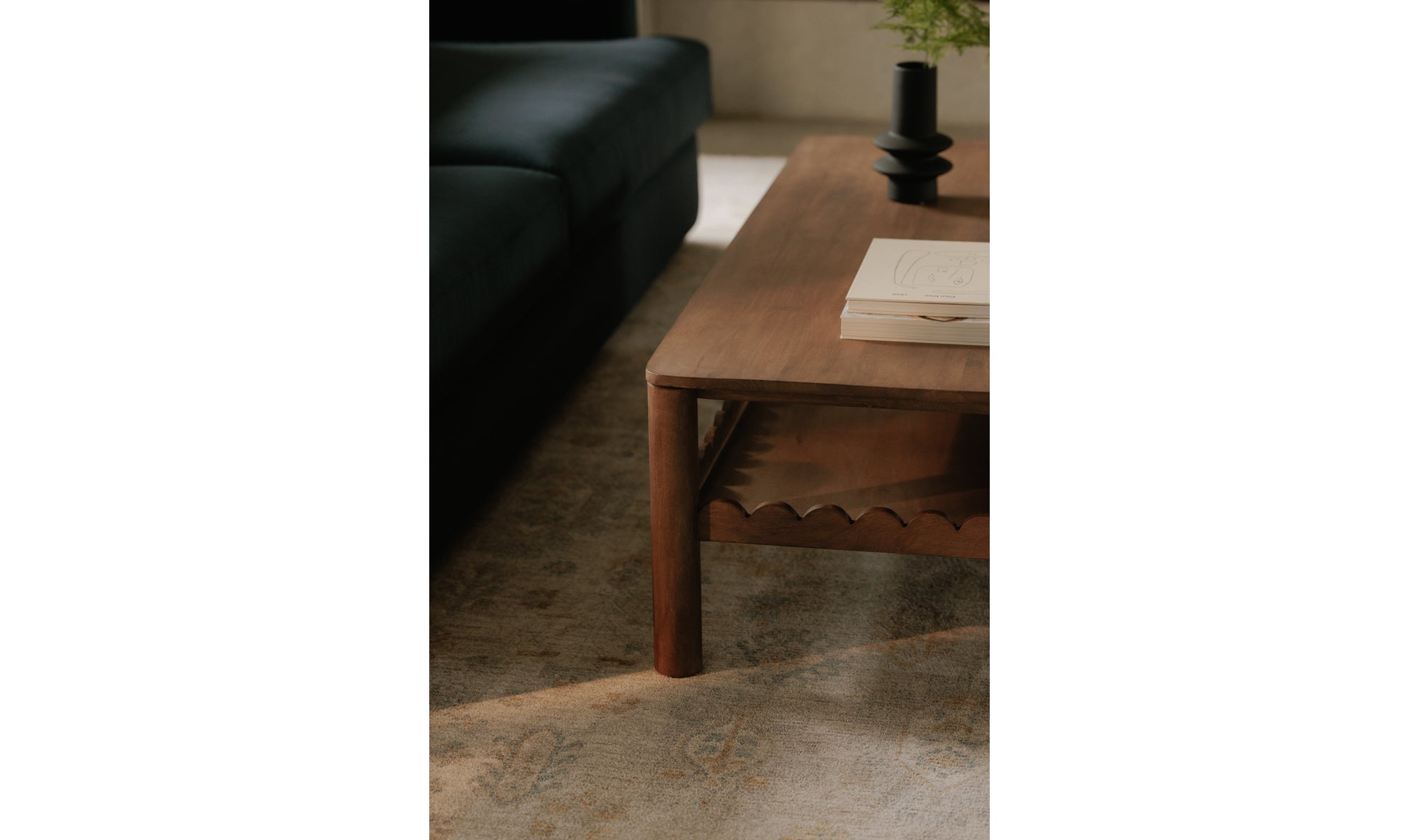 Wiley Coffee Table Vintage Brown