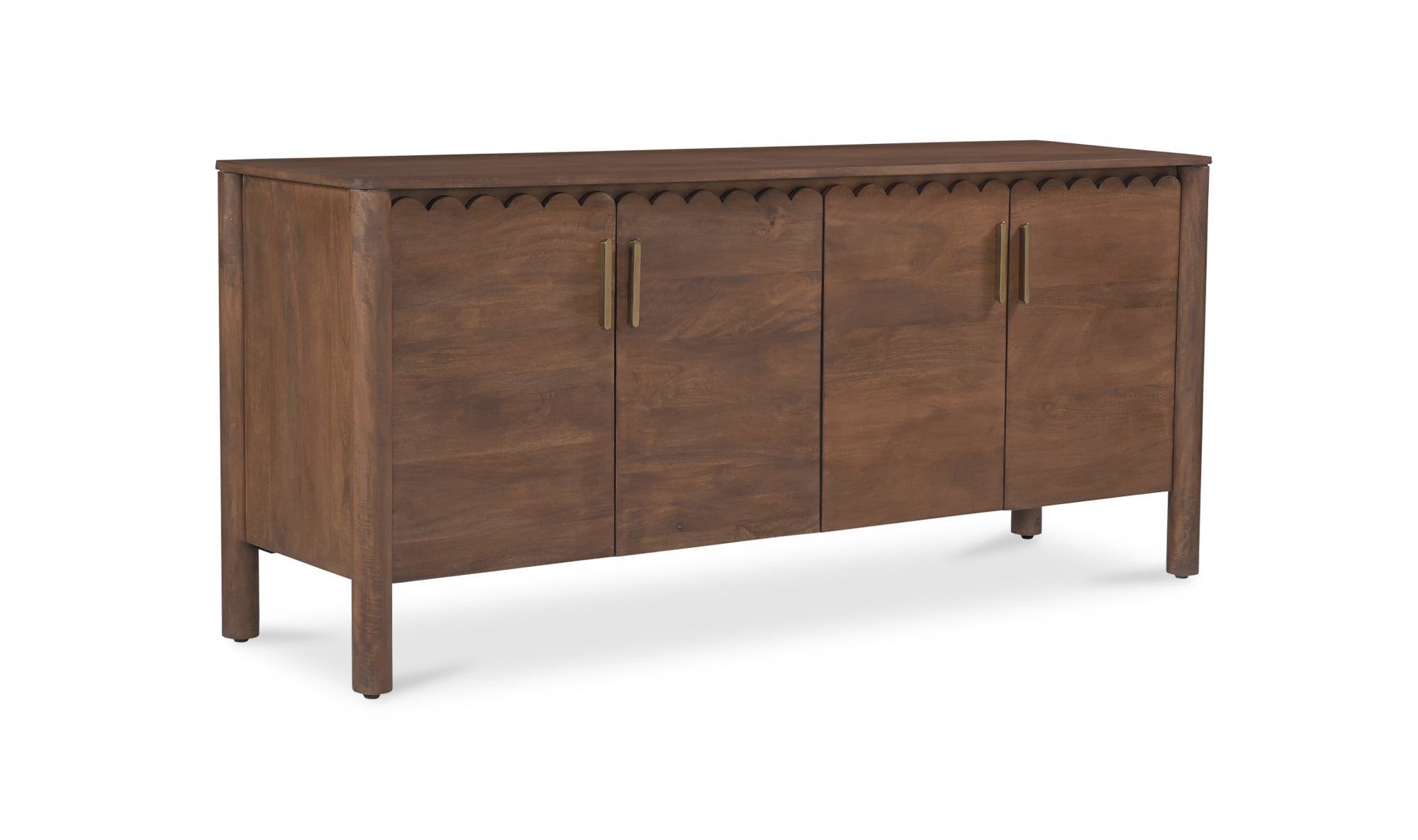 Wiley 4 Door Sideboard Vintage Brown