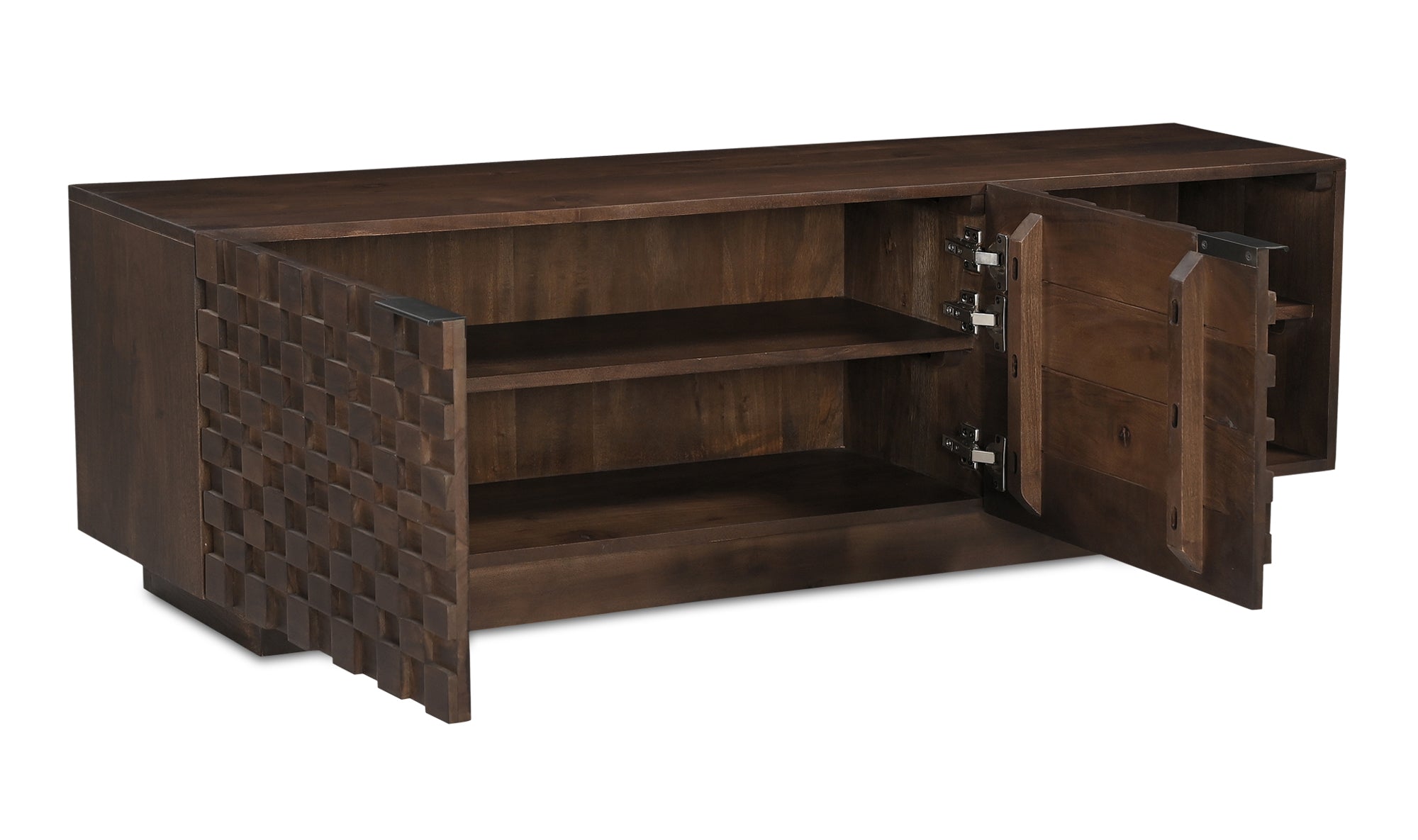 Easton Media Cabinet Brown