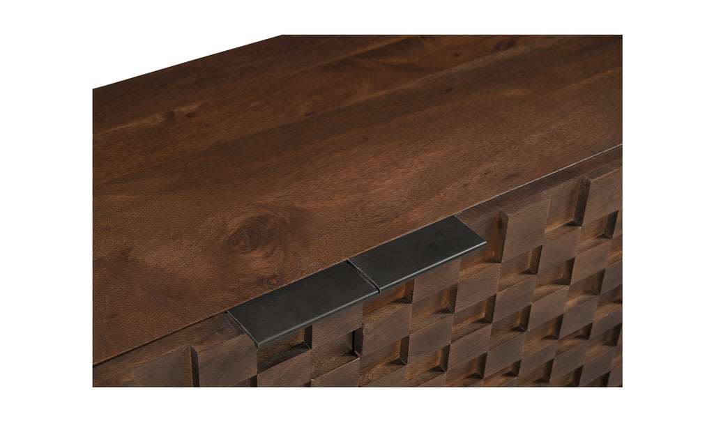 Easton Media Cabinet Brown