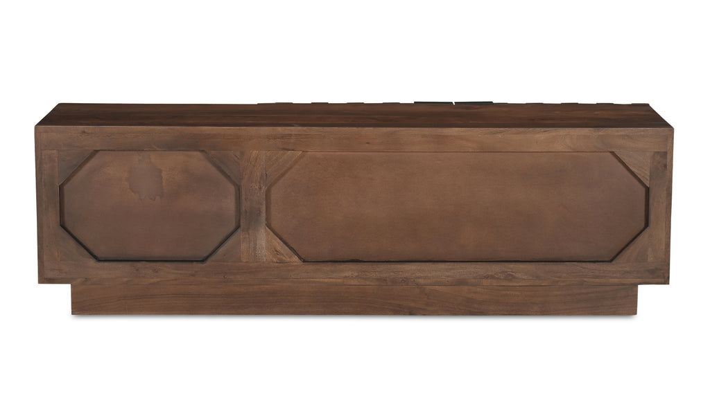 Easton Media Cabinet Brown