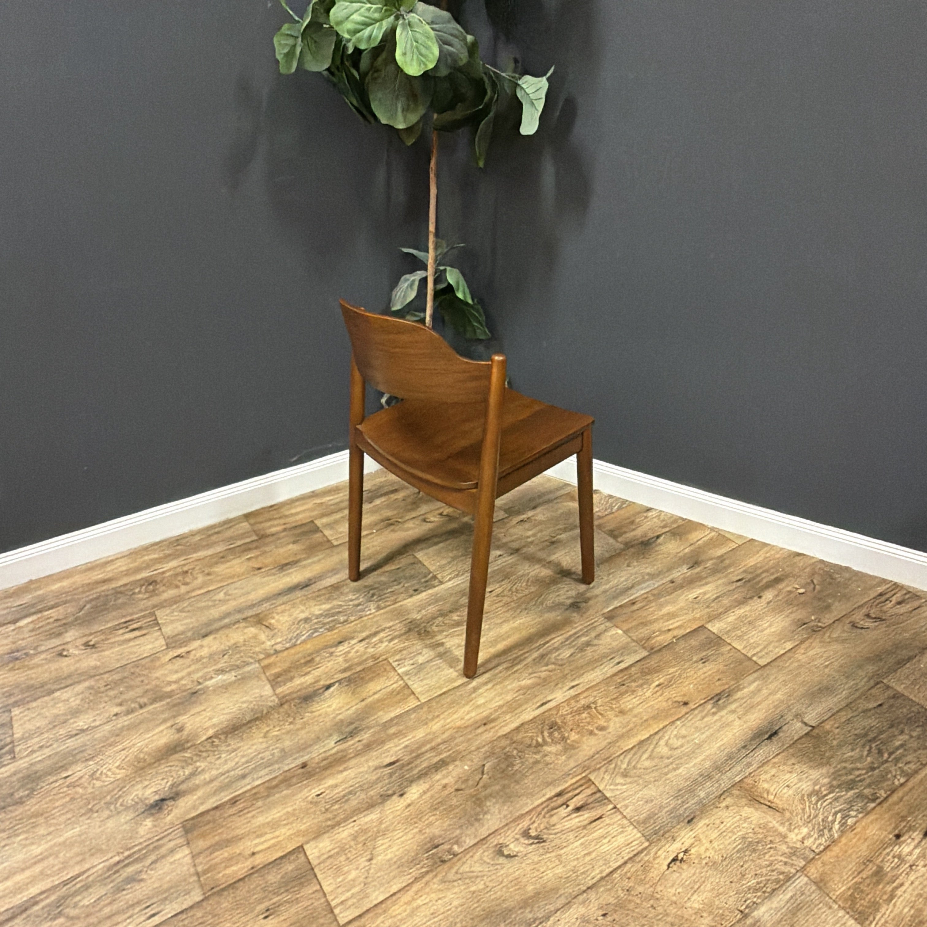 Article Sylvo Stackable Dining Chair - Walnut set of 12