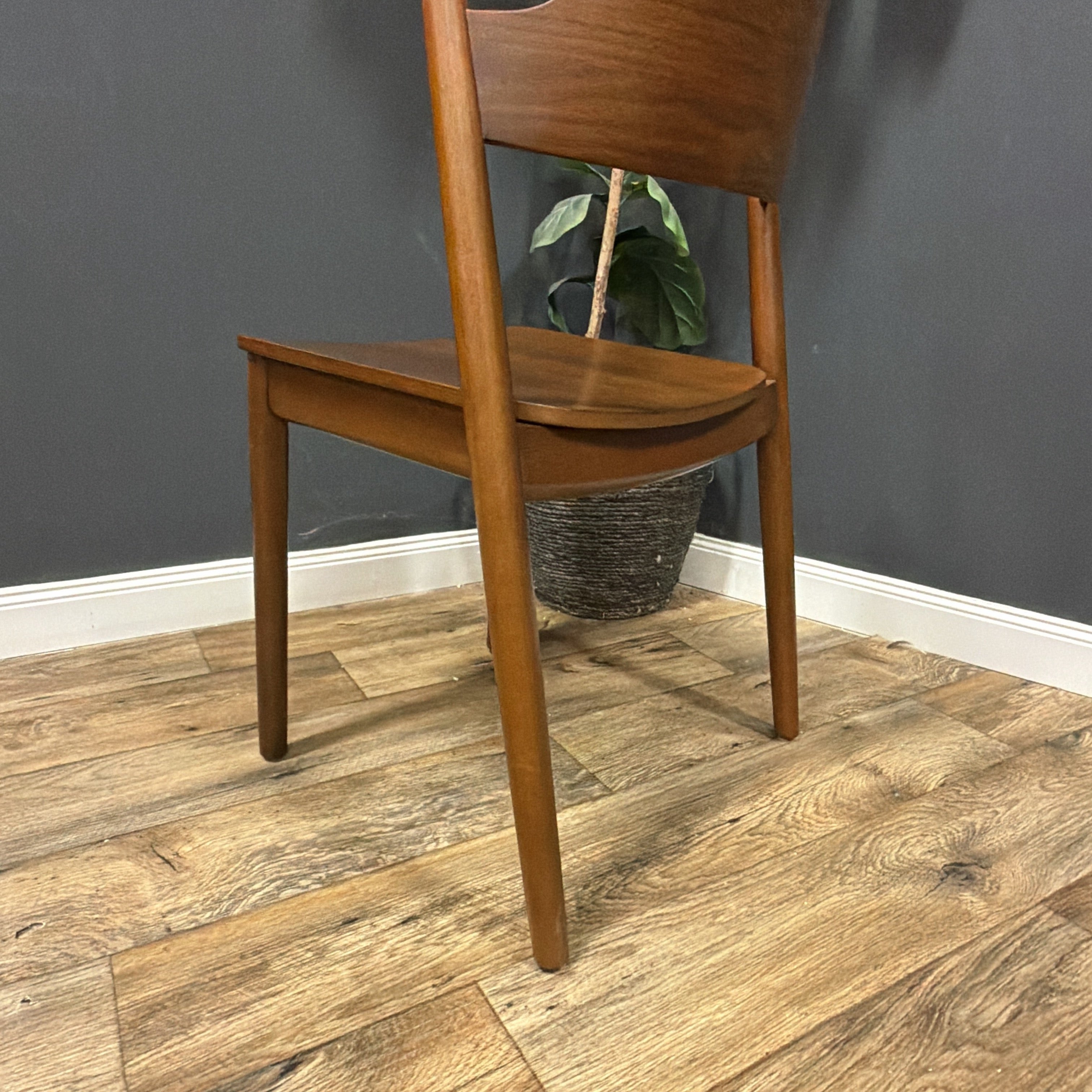 Article Sylvo Stackable Dining Chair - Walnut set of 12