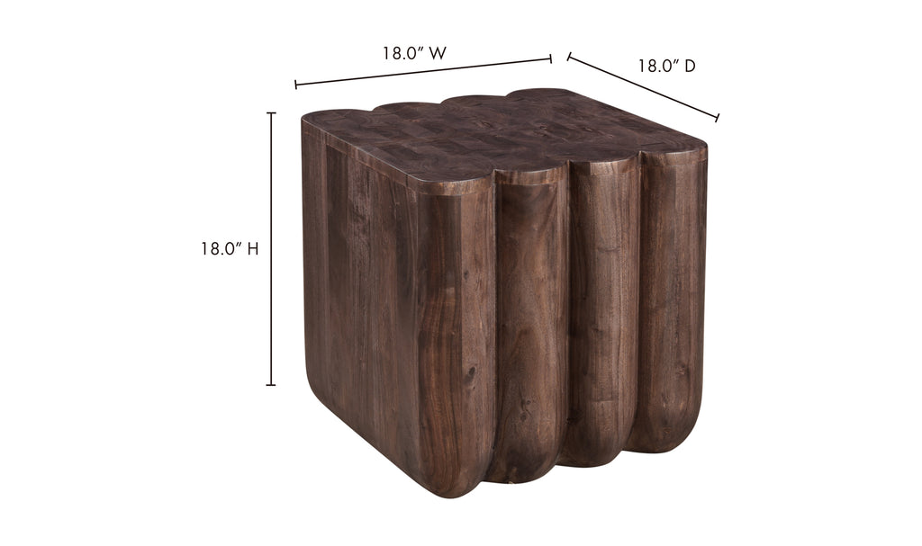 Punyo Punyo Accent Table Espresso Brown