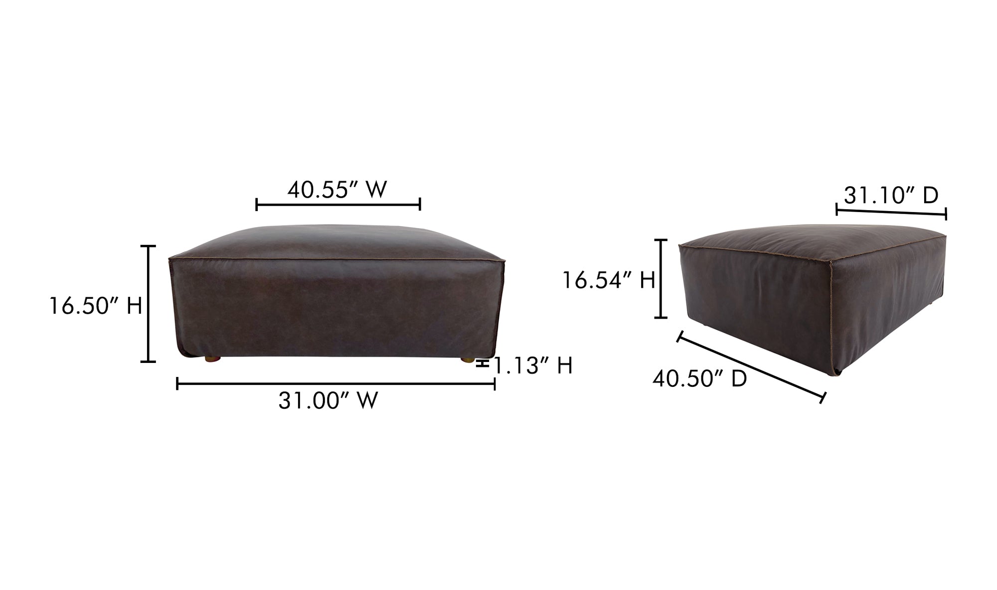 Moe’s Home Form Ottoman