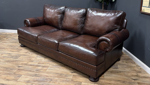 Bernhardt Leather Sofa