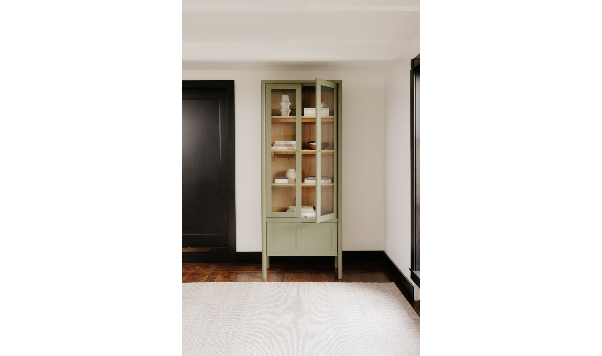 Hannah Tall Cabinet Green