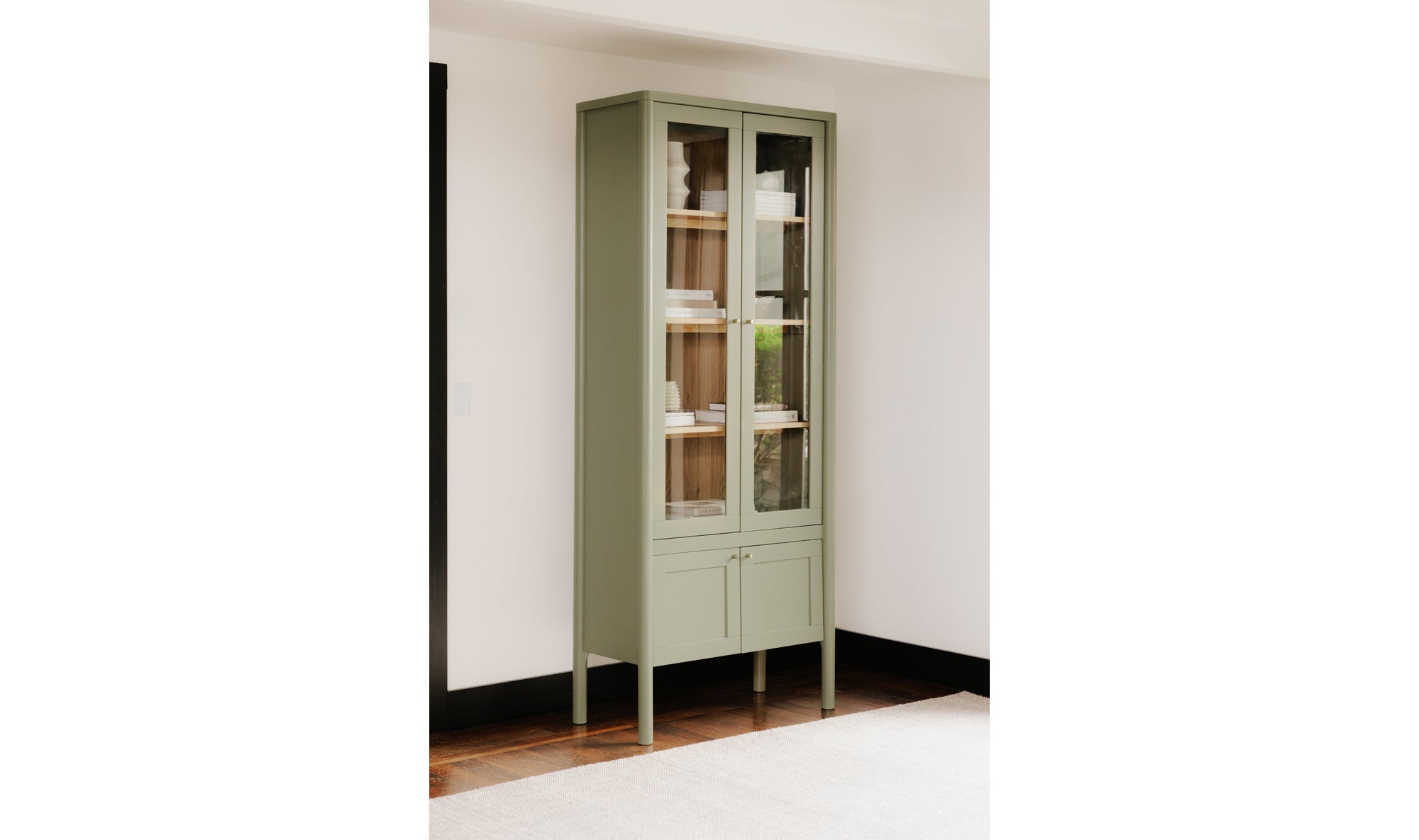 Hannah Tall Cabinet Green