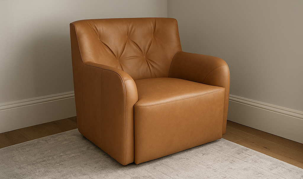 Sullivan Swivel Chair Tan