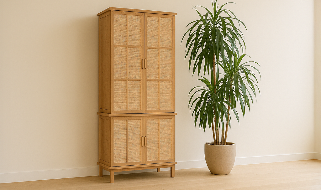 Seymour Tall Cabinet Natural
