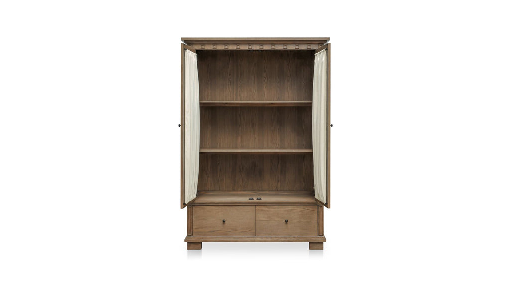 Lillian Tall Cabinet Brown