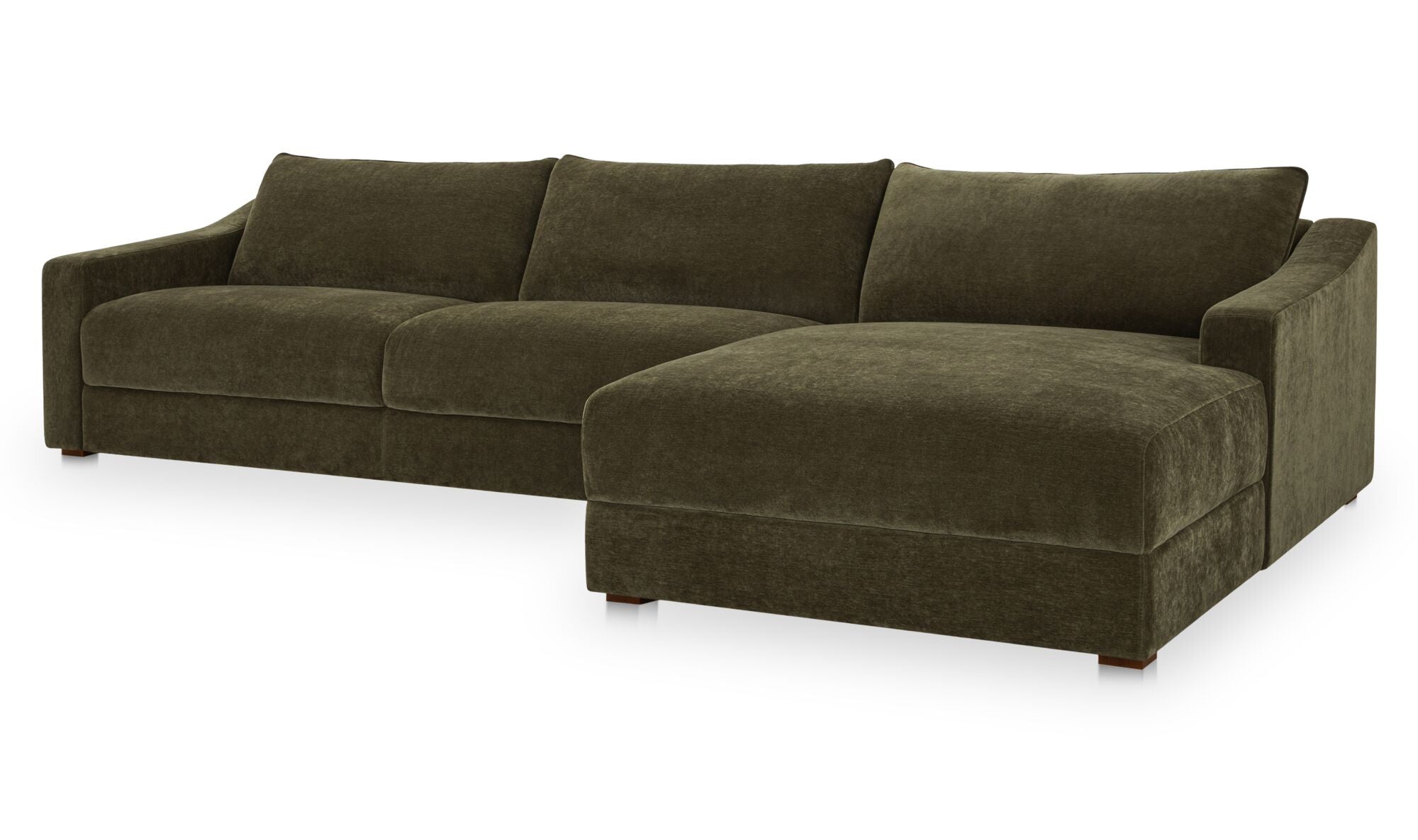 Farrow Sectional Cedar Green Right