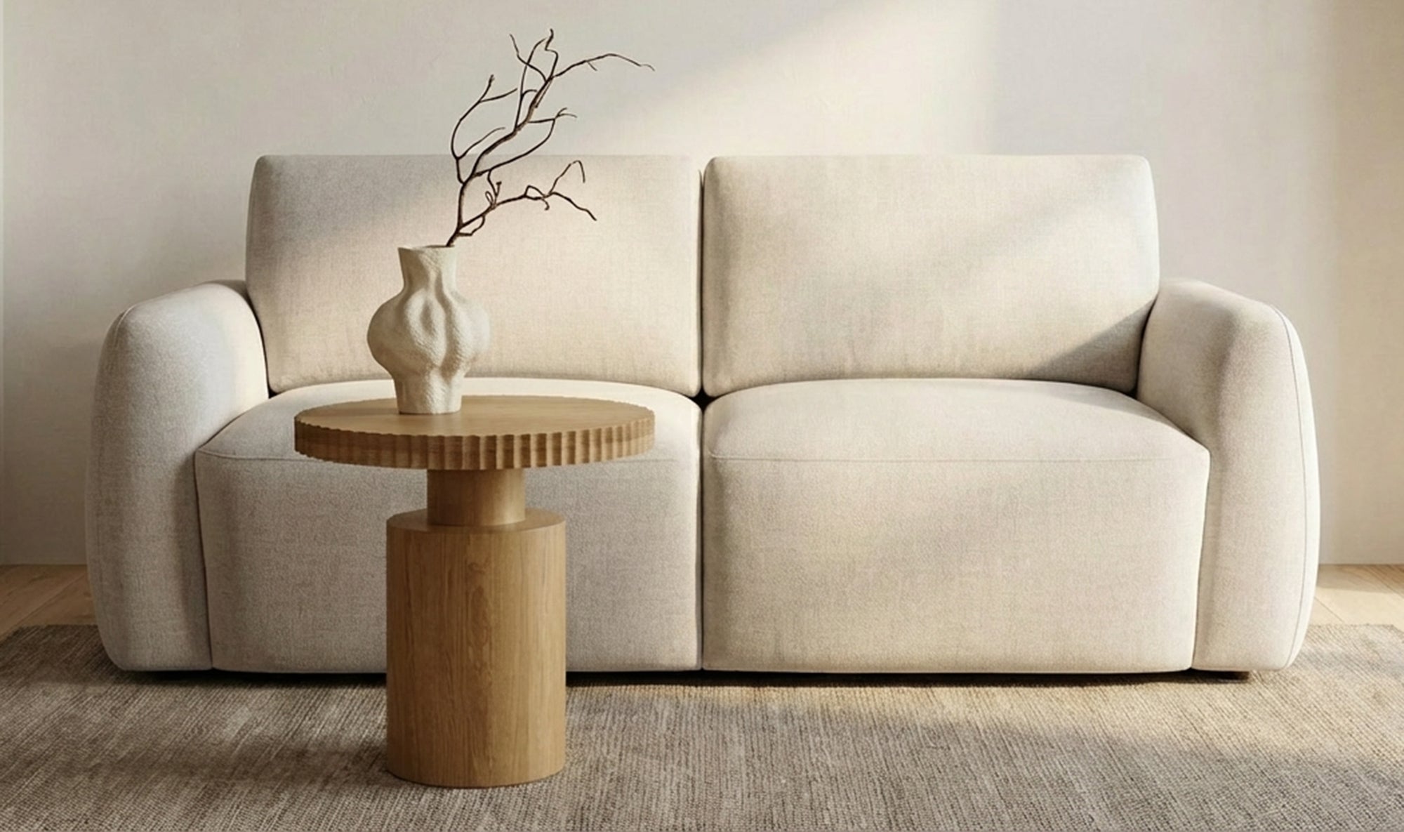 Leigh Side Table Brown