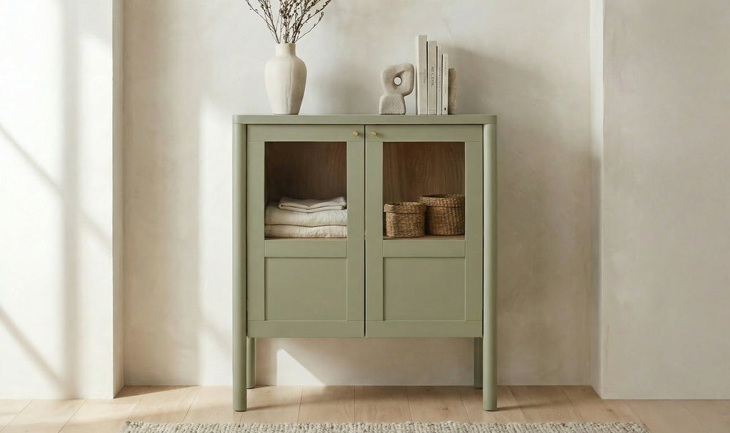 Hannah Cabinet Green
