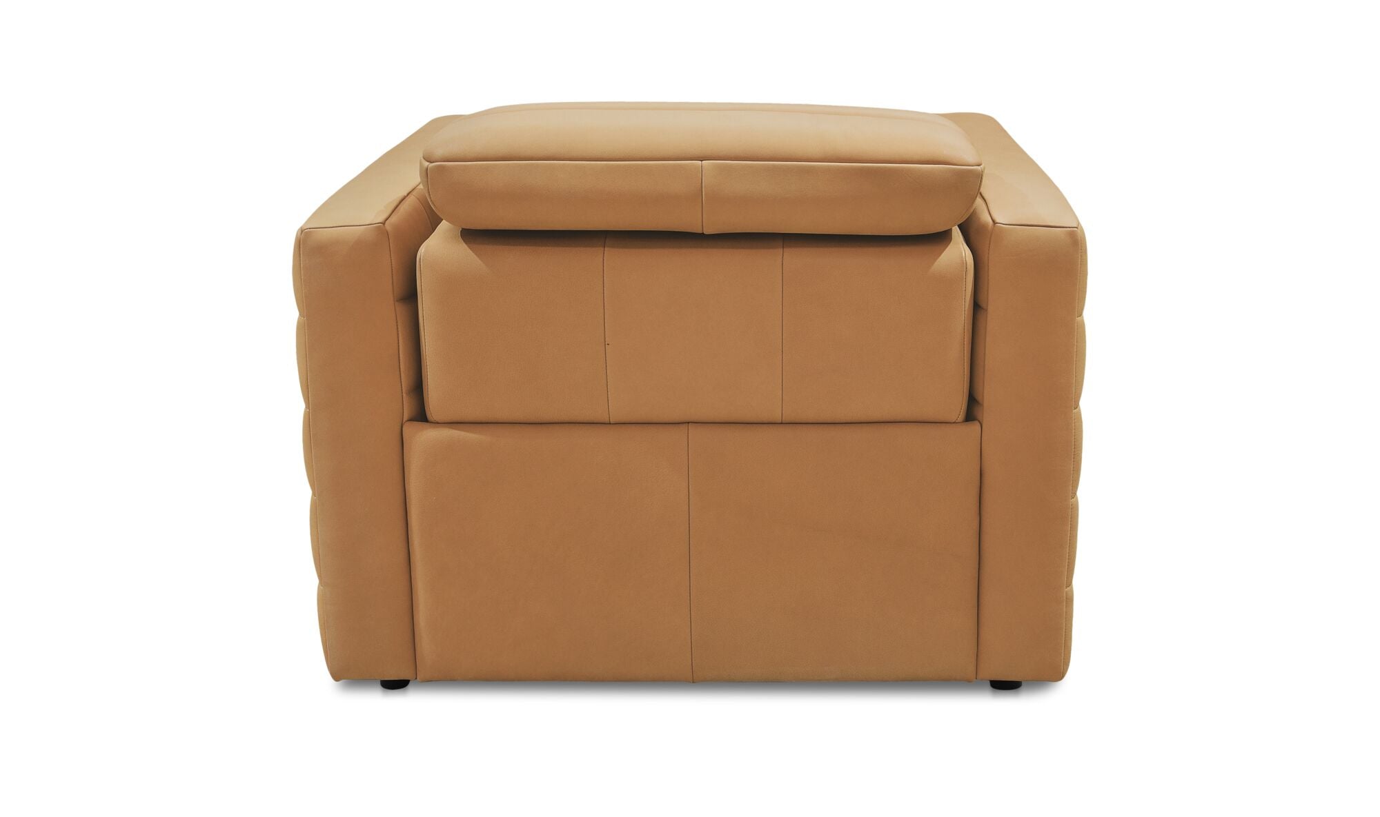 Juno Power Recliner Chair Tan Leather