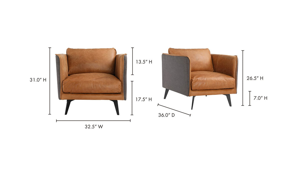 Messina Leather Armchair