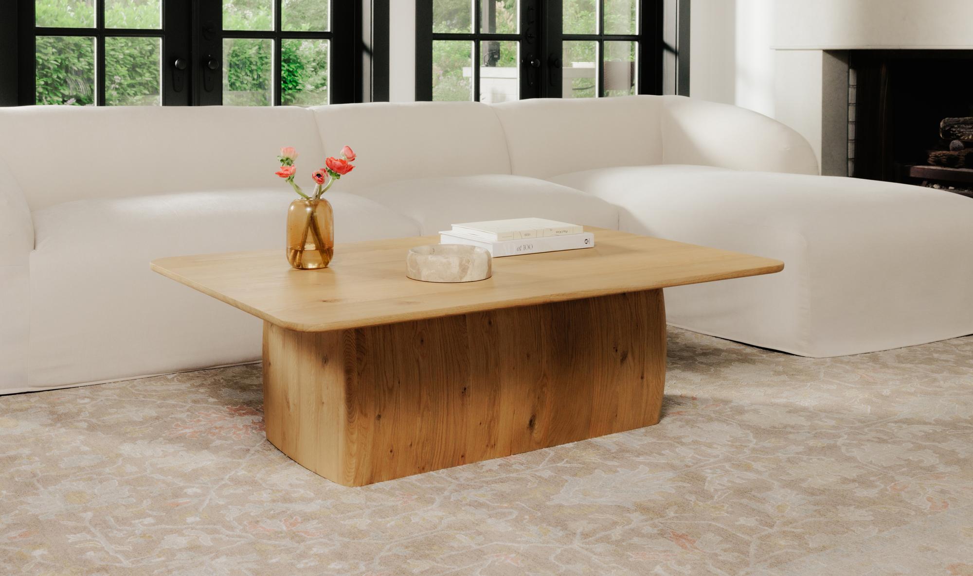 Winston Coffee Table Rustic Oak