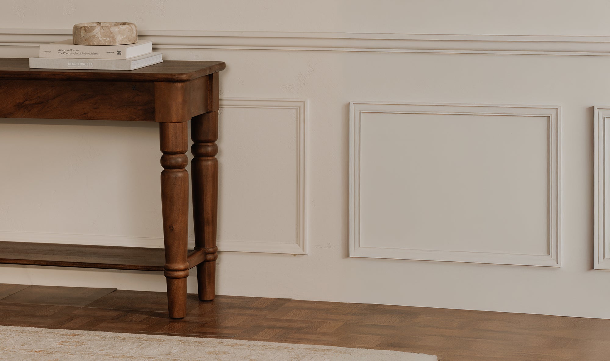 Russet Console Table Brown