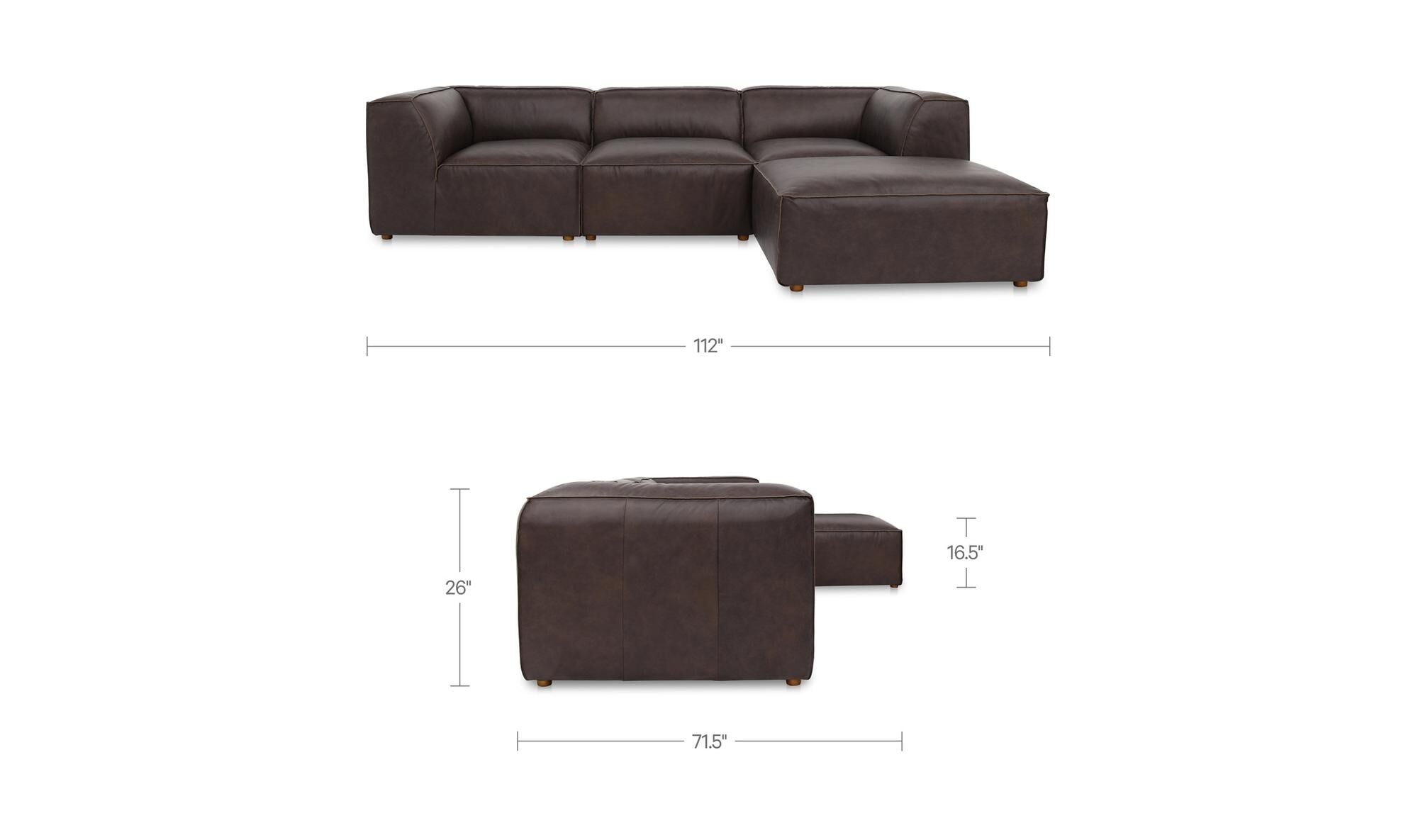 Moe’s Home Form Lounge Modular Sectional