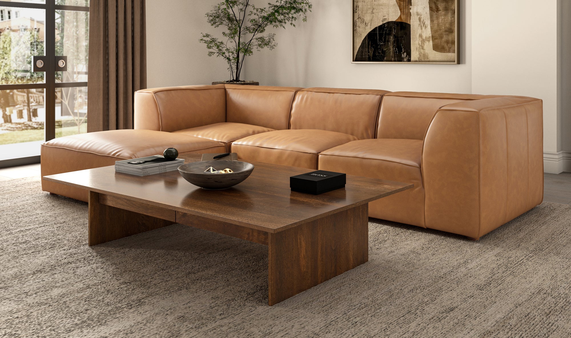 Moe’s Home Form Lounge Modular Sectional