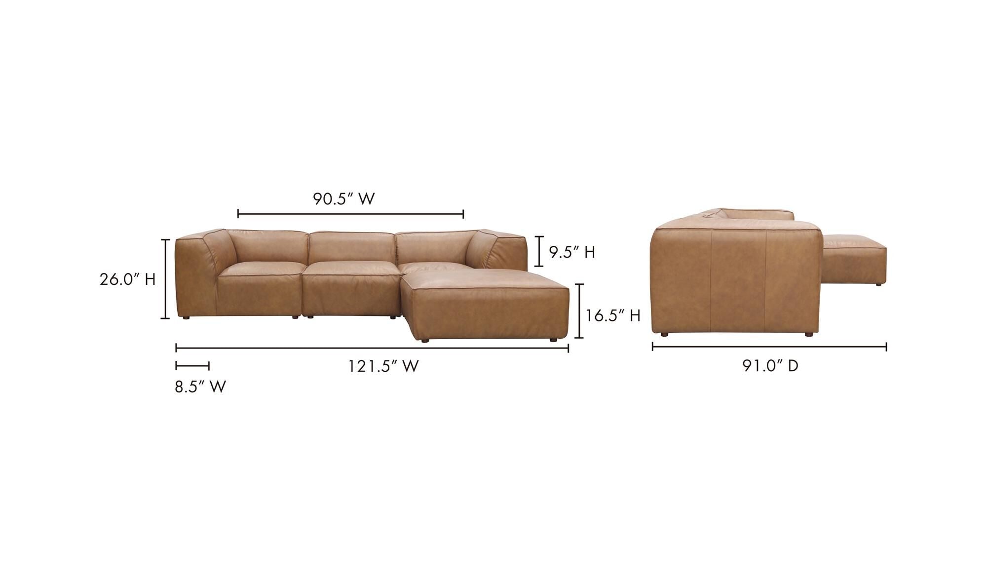 Moe’s Home Form Lounge Modular Sectional