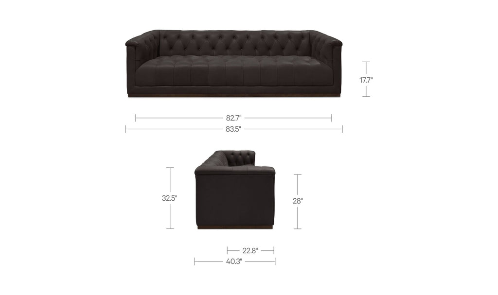 Jervis Leather Sofa